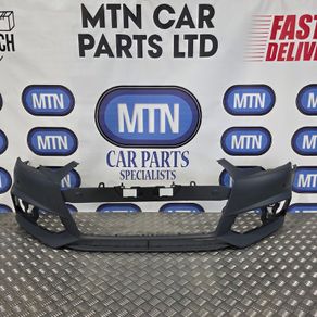 Front Bumper Skin for Audi A4 / S4 B9 2016-2019 Prefacelift S-Line