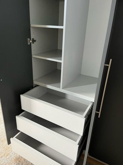 Wardrobes, kitchens, utility rooms, storage units.