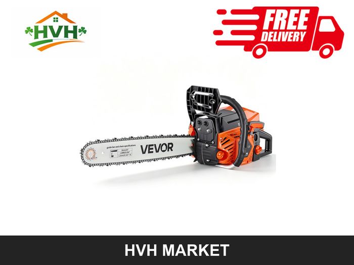 58cc Petrol Chainsaw with 20in Bar