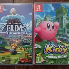 Nintendo Switch Zelda and Kirby