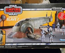 Star Wars The Vintage Collection Boba Fett's Slave 1 and Action Figure