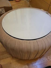 EZ living Unique coffee storage table.