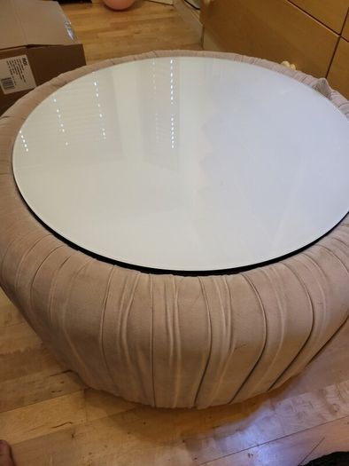 EZ living Unique coffee storage table.