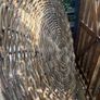 New XL 140cm diameter KUBU rattan wall hanging indoor/outdoor statement piece Image 4
