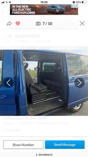 VW Multivan swivel seats T5