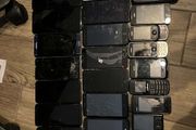 Lot of assorted mobile phones