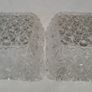 Vintage Daisy and button clear glass dish Image 2