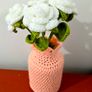 Crochet Flower Pot Decor Image 2
