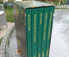 5 x Jungle Lore by Jim Corbett, hardbacks, as new, D18 post 7e
