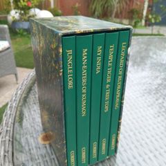 5 x Jungle Lore by Jim Corbett, hardbacks, as new, D18 post 7e
