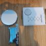 Wall Mounted Two Sided Extendable Mirror Image 2