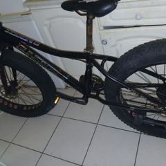 GUNSROSES Fat Tire Mountain Bike Softtail