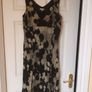 Size 14. GOLD Designer dress and Balero. Occasion wear. Image 4