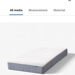 Single bed spring mattress