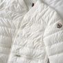 Moncler Womens Zip-front Bomber Jacket - Size 8 Image 3