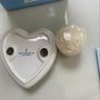 Newbridge heart shaped Candle holder unused  with original candle Image 6