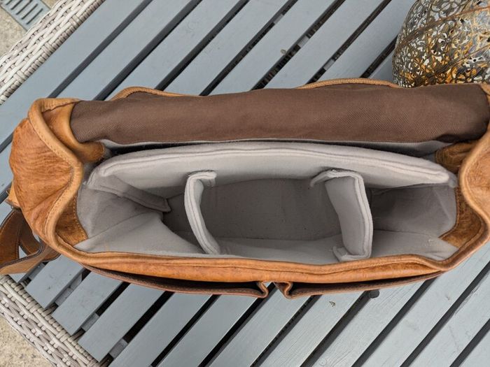 ONA Brixton Leather Camera & Laptop Messenger Bag