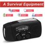 BRAND NEW 3 LED Lights Flashlight Hand Crank Radio 1000mAh Power Bank USB Charger Portable Solar Radio AM/FM NOAA Weather Radio Image 2