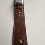 Fossil Wide Cuff Watch | Vintage Style Leather Strap | Brown | Unique Statement Watch Image 7