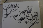 wolfe tones signed white card