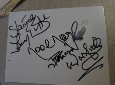 wolfe tones signed white card