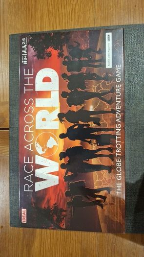 board game race across the world