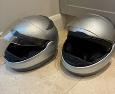 Matching Pair of bmw 4 Evo helmets
