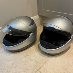 Matching Pair of bmw 4 Evo helmets