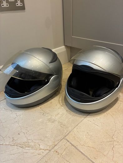 Matching Pair of bmw 4 Evo helmets