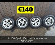 Sets & Singles of 4x100 alloys, wheels 14" 15" 16" to 17" From 50e to Suit Toyota Hyundai Kia Suzuki @ OCG Spares