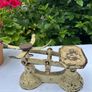 Vintage heavy cast iron counter balance scale Image 7