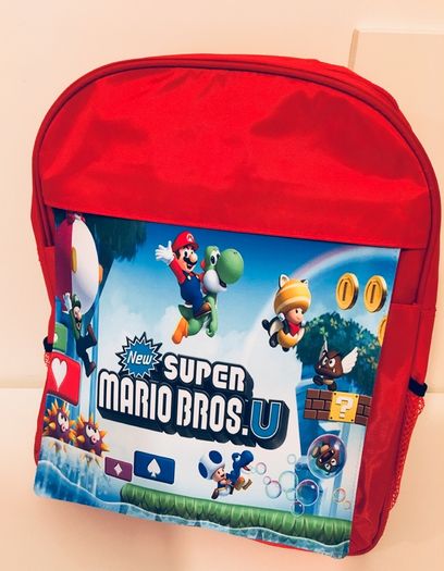Super Mario Backpack school bag for kids backpack rucksack back to school stationery