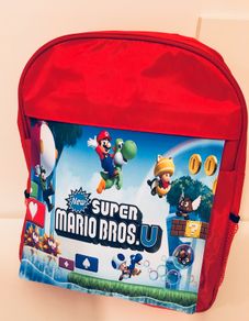 Super Mario Backpack school bag for kids backpack rucksack back to school stationery