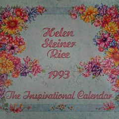 Helen Steiner Rice '1993 Inspirational Calendar'