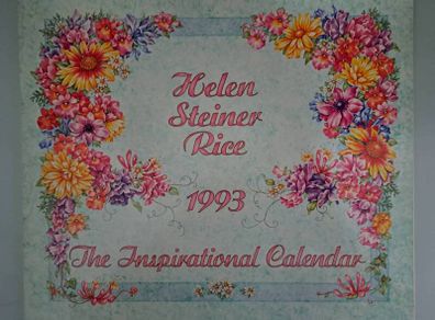 Helen Steiner Rice '1993 Inspirational Calendar'
