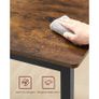 Dining Table Kitchen Table 70 x 110 x 77 cm FREE DELIVERY Image 3