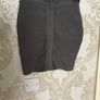 Grey Mini Skirt Size 12 Image 2