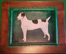 Original Irish Contemperary Dog Painting