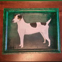 Original Irish Contemperary Dog Painting