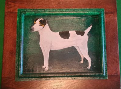 Original Irish Contemperary Dog Painting