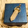 Rutilated Quartz Double Terminated Pendant  Healing Crystal Necklace Image 9