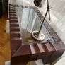coffee table - solid wood and glass Image 9