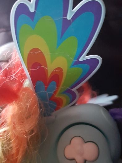 2013 My Little Pony Flip and Whirl Rainbow Dash Pony Pet MLP Works Good Sound