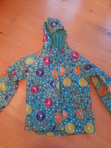 Girl's Trespass lined rain jacket