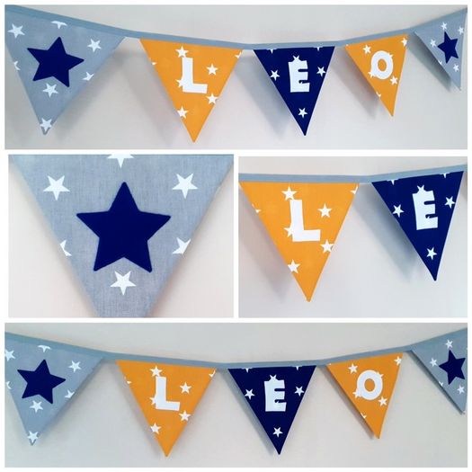 Eco-Friendly Personalised Cotton Bunting Made to Order