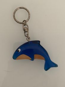 Vintage Dolphin Keyring