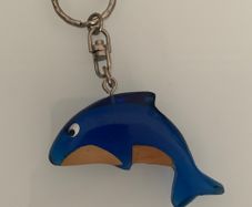 Vintage Dolphin Keyring