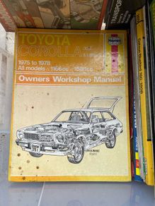 Haynes Manual: 75-78 Toyota Corolla 30E and Liftback