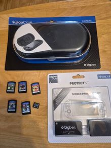 Psvita Games Bundle  + case + screen protector