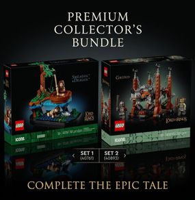 LEGO Lord Of The Rings - Grond & Smeagol and Deagol sets